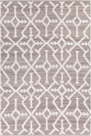 Chandra Rugs Dani 100% Recycled Polyester Hand-Woven Contemporary Rug Brown/Beige 7'9 x 10'6