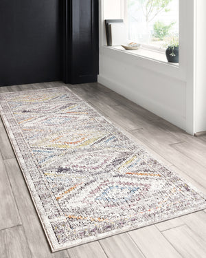 Loloi Dante DN-01 100% Polyester Pile Power Loomed Transitional Rug DANTDN-01IVML96D3