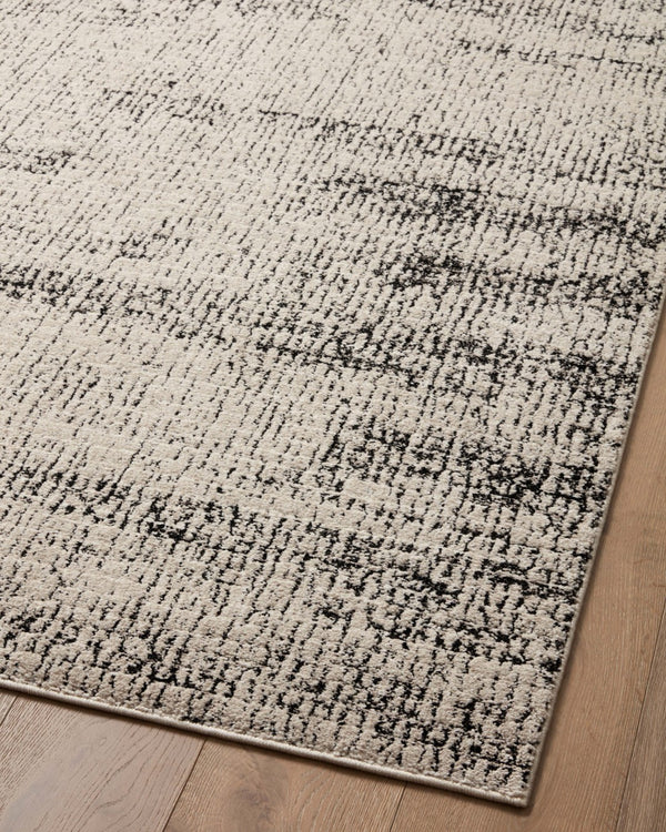 Loloi Loloi II Darby DAR-02 Transitional Power Loomed Rug Oatmeal / Charcoal 11'-6" x 15'