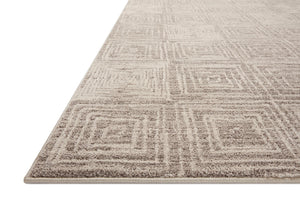 Loloi Loloi II Darby DAR-05 Transitional Power Loomed Rug Beige / Grey 11'-6" x 15'