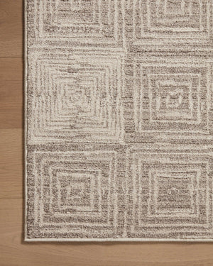 Loloi Loloi II Darby DAR-05 Transitional Power Loomed Rug Beige / Grey 11'-6" x 15'