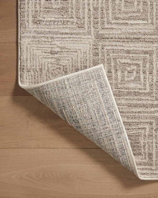 Loloi Loloi II Darby DAR-05 Transitional Power Loomed Rug Beige / Grey 11'-6" x 15'