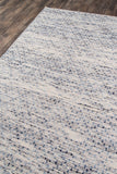 Momeni Erin Gates Dartmouth DRT-1 Hand Woven Contemporary Abstract Indoor Area Rug Blue 9' x 12' DARTMDRT-1BLU90C0
