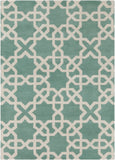 Davin 100% Wool Hand-Tufted Contemporary Wool Rug