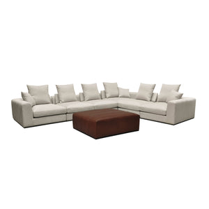 LH Imports Sullivan Sectional Ottoman DAV013-OTTO