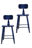 Shatana Home David Dining Chair Blue (Set Of 2)