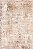 Chandra Rugs Dawn 100% Viscose Hand-Woven Contemporary Rug Brown/Grey/White 7'9 x 10'6