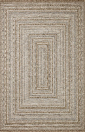 Loloi Loloi II Dawn DAW-01 Indoor/Outdoor Power Loomed Rug Natural 11'-4" x 15'
