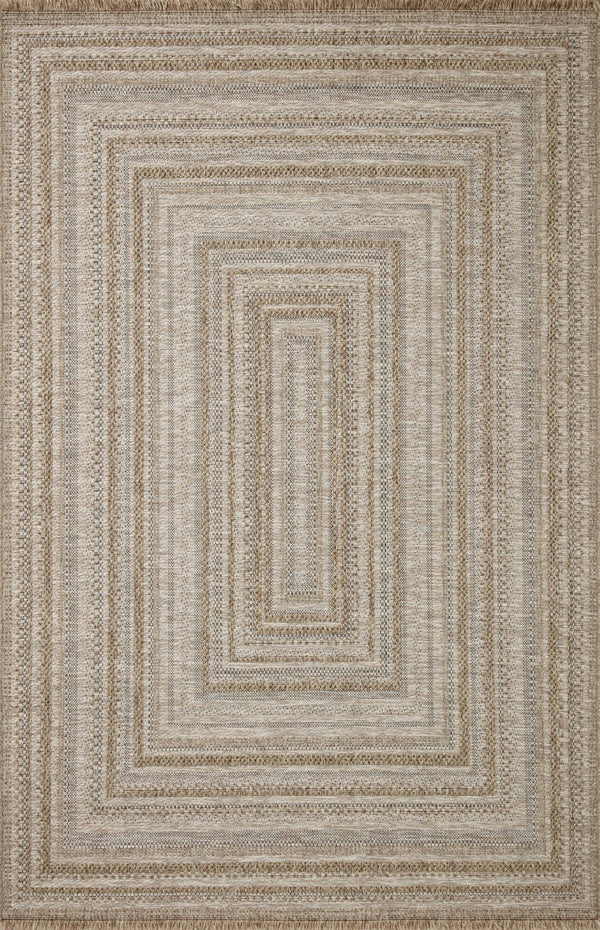 Loloi Loloi II Dawn DAW-01 Indoor/Outdoor Power Loomed Rug Natural 11'-4" x 15'
