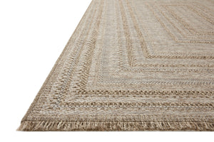 Loloi Loloi II Dawn DAW-01 Indoor/Outdoor Power Loomed Rug Natural 11'-4" x 15'