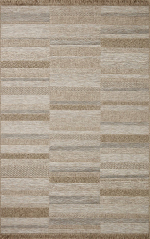 Loloi Loloi II Dawn DAW-03 Indoor/Outdoor Power Loomed Rug Natural 11'-4" x 15'