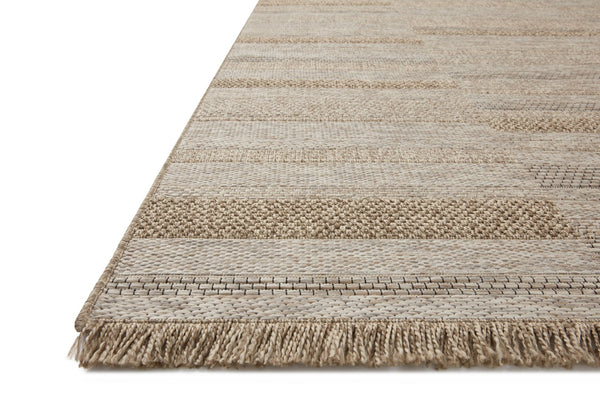 Loloi Loloi II Dawn DAW-03 Indoor/Outdoor Power Loomed Rug Natural 11'-4" x 15'