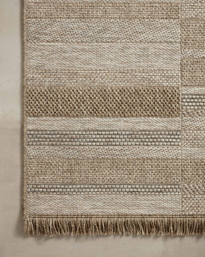 Loloi Loloi II Dawn DAW-03 Indoor/Outdoor Power Loomed Rug Natural 11'-4" x 15'