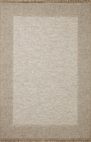 Loloi Loloi II Dawn DAW-06 Indoor/Outdoor Power Loomed Rug Natural 11'-4" x 15'