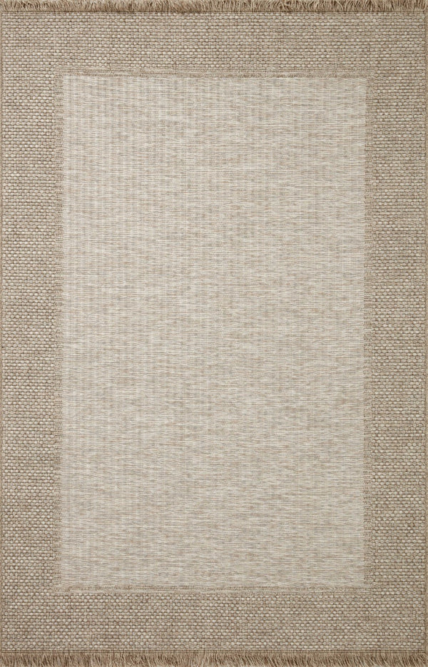 Loloi Loloi II Dawn DAW-06 Indoor/Outdoor Power Loomed Rug Natural 11'-4" x 15'