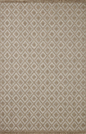 Loloi Loloi II Dawn DAW-07 Indoor/Outdoor Power Loomed Rug Natural 11'-4" x 15'