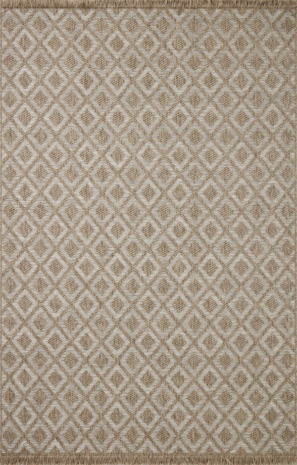 Loloi Loloi II Dawn DAW-07 Indoor/Outdoor Power Loomed Rug Natural 11'-4" x 15'