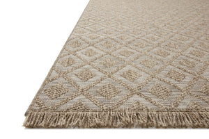 Loloi Loloi II Dawn DAW-07 Indoor/Outdoor Power Loomed Rug Natural 11'-4" x 15'