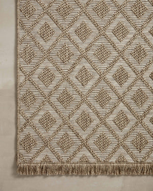 Loloi Loloi II Dawn DAW-07 Indoor/Outdoor Power Loomed Rug Natural 11'-4" x 15'
