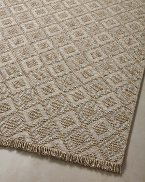 Loloi Loloi II Dawn DAW-07 Indoor/Outdoor Power Loomed Rug Natural 11'-4" x 15'