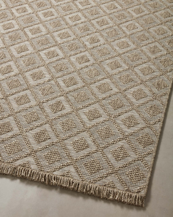 Loloi Loloi II Dawn DAW-07 Indoor/Outdoor Power Loomed Rug Natural 11'-4" x 15'