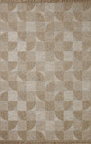 Loloi Loloi II Dawn DAW-08 Indoor/Outdoor Power Loomed Rug Natural 11'-4" x 15'