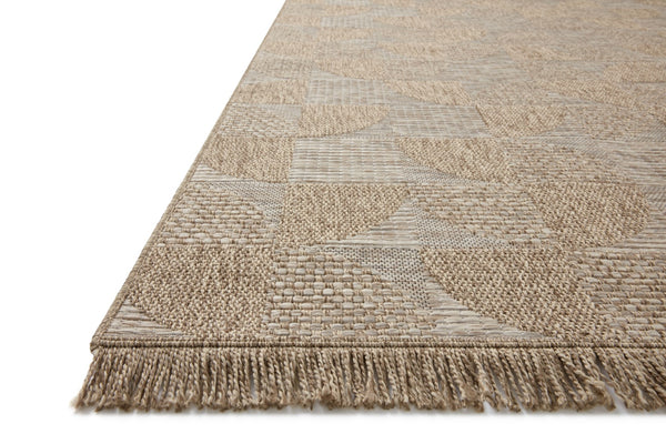 Loloi Loloi II Dawn DAW-08 Indoor/Outdoor Power Loomed Rug Natural 11'-4" x 15'