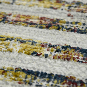 AMER Rugs Dazzle DAZ-113 Hand-Knotted Geometric Transitional Area Rug Yellow 10' x 14'