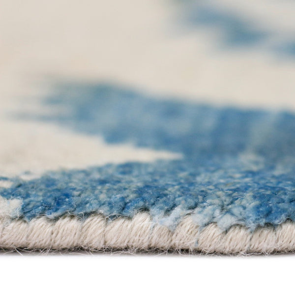 AMER Rugs Dazzle DAZ-3 Hand-Knotted Floral Transitional Area Rug Teal 10' x 14'