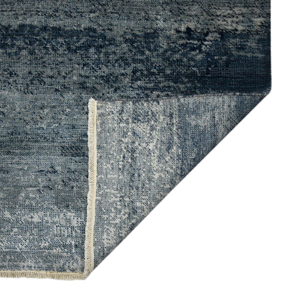 AMER Rugs Dazzle DAZ-86 Hand-Knotted Abstract Transitional Area Rug Blue 10' x 14'