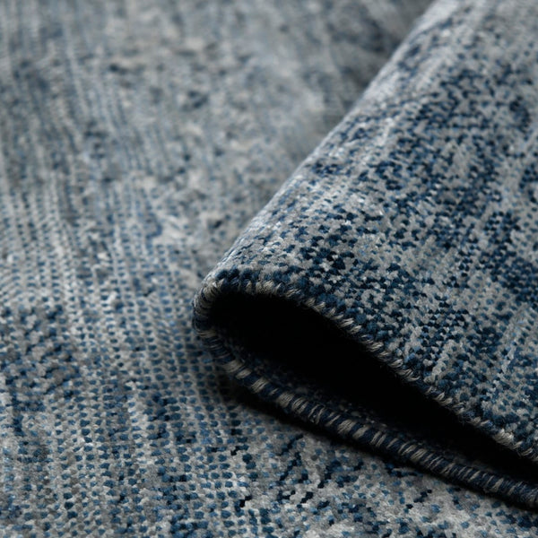 AMER Rugs Dazzle DAZ-86 Hand-Knotted Abstract Transitional Area Rug Blue 10' x 14'