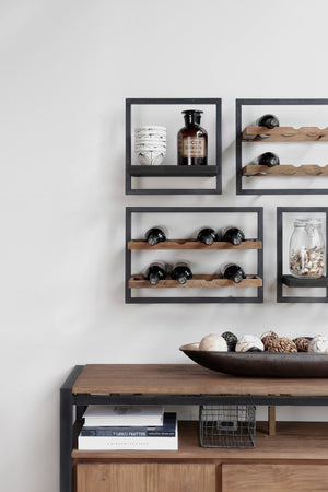 LH Imports D-Bodhi Metal Frame Wall Box DBA55-BLK