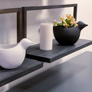 LH Imports D-Bodhi Metal Frame Wall Box DBA55-BLK