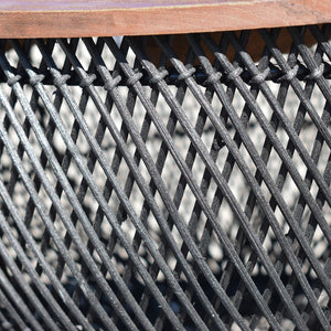 LH Imports D-Bodhi Wave Side Table DBA96-BLK