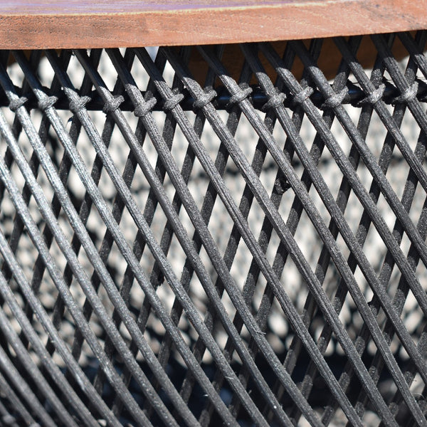 LH Imports D-Bodhi Wave Side Table DBA96-BLK