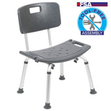 English Elm EE1745 Classic Commercial Grade Bath Safety Gray EEV-13289