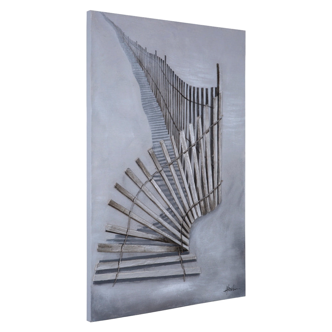 Yosemite Home Decor Tangled Up Abstract Fence Art