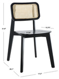 Safavieh Luz Cane Dining Chair DCH1006B-SET2