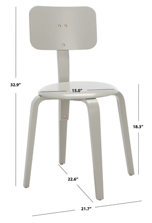 Safavieh Luella Stackable Dining Chair DCH1009C-SET2