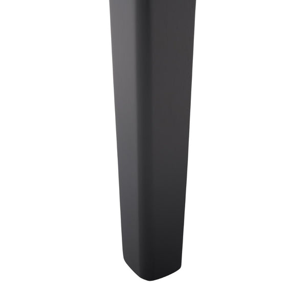 Safavieh Levy Dining Chair - Set of 2 Black / Natural  Wood DCH1011B-SET2