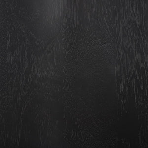 Safavieh Levy Dining Chair - Set of 2 Black / Natural  Wood DCH1011B-SET2