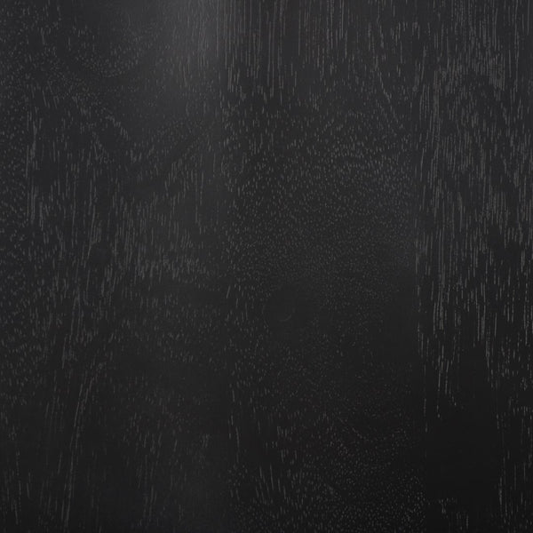 Safavieh Levy Dining Chair - Set of 2 Black / Natural  Wood DCH1011B-SET2