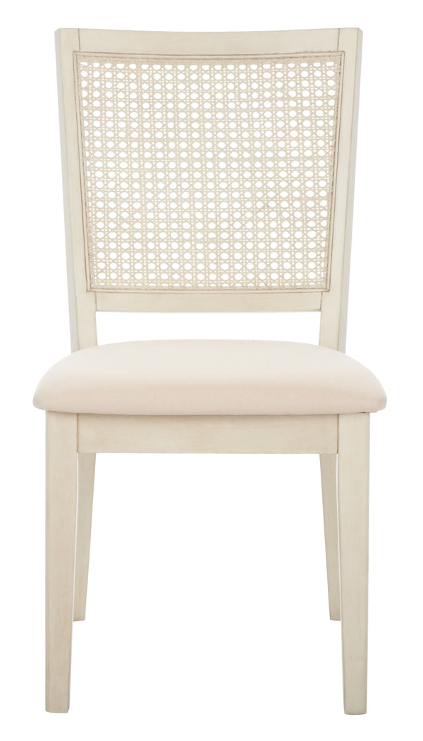 Safavieh Margo Dining Chair - Set of 2 White Washed / White Wood DCH1012A-SET2