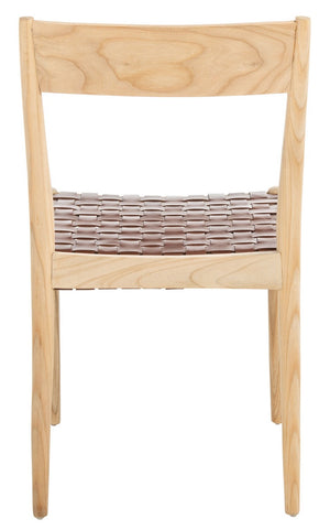 Set of 2 - Eluned Leather Dining Chair