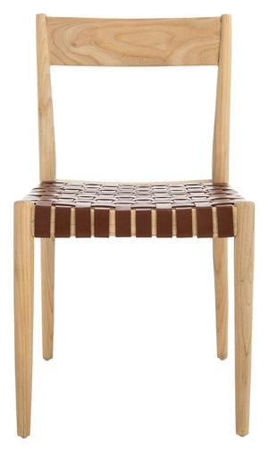 Set of 2 - Eluned Leather Dining Chair