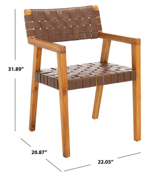 Cire Leather Dining Chair