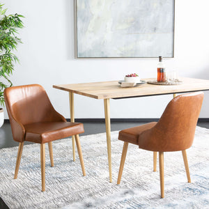 Lulu Plush Velvet Dining Chair Set of 2 – Chic Grey Upholstered Comfort with Gold Legs for Elegance