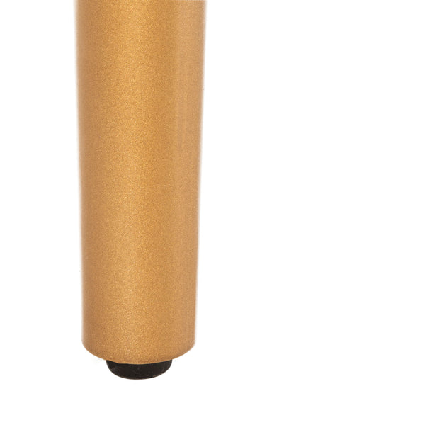 Giani Elegant Art Deco Dining Chair Set of 2 in Dusty Rose Velvet with Chic Gold Metal Finish