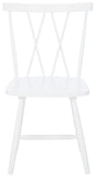 Tayten Spindle Back Dining Chair in White - Set of 2