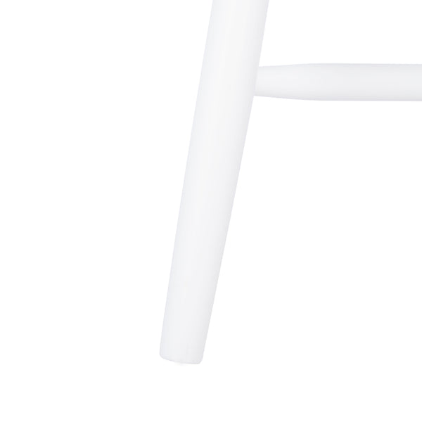 Safavieh Tayten Spindle Back Dining Chair in White - Set of 2 DCH8502A-SET2